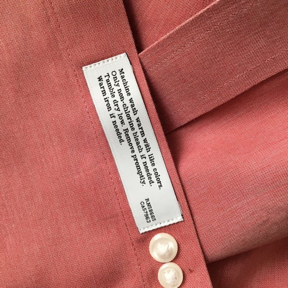 💎Nordstrom | wrinkle free Long Sleeve Shirt Sz 32 - Picture 5 of 9